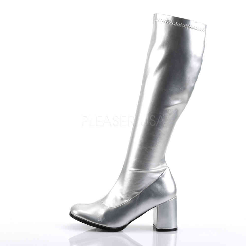 Funtasma - GOGO300 Stiefel - Silberfarben